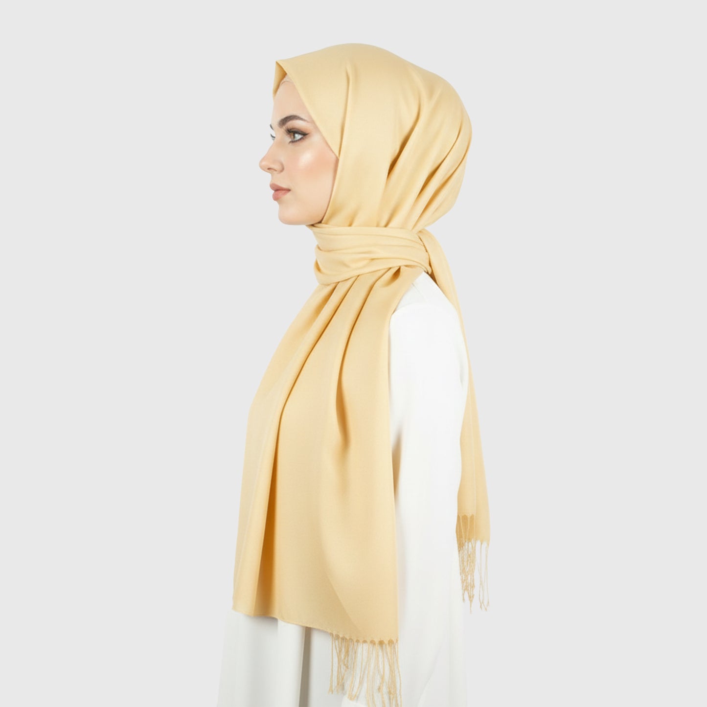 Premium Satin Hijab – Luxury Elegant Scarf | MADEME POLO 9043-2
