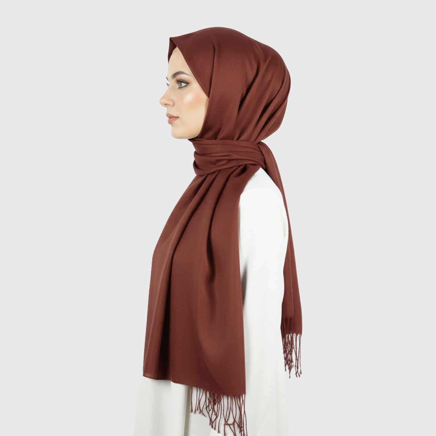 Premium Satin Hijab – Luxury Elegant Scarf | MADEME POLO 9043-2