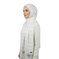 Premium Satin Hijab – Luxury Elegant Scarf |  9043-3-D2