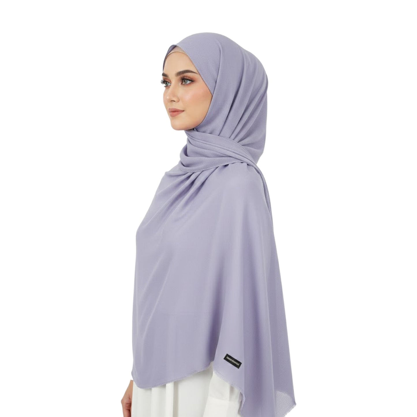 Premium Satin Hijab – Luxury Elegant Scarf |  9043-5-D3