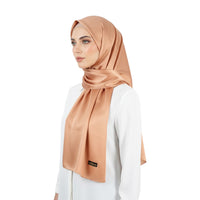 Premium Satin Hijab – Luxury Elegant Scarf |  9043-5-D3
