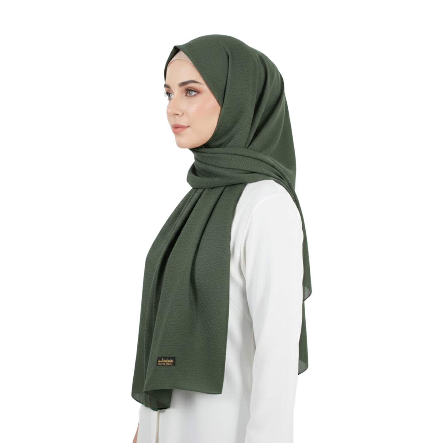 Premium Satin Hijab – Luxury Elegant Scarf |  9043-5-D3