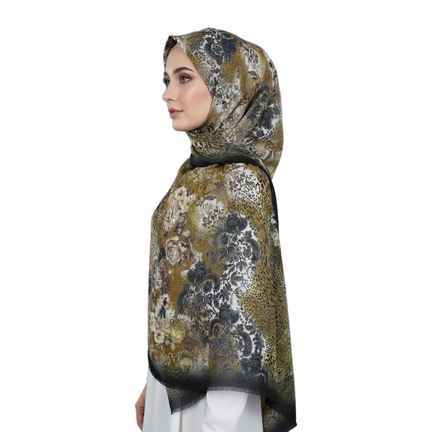Premium Satin Hijab – Luxury Elegant Scarf | BİREL 9043-M-D1