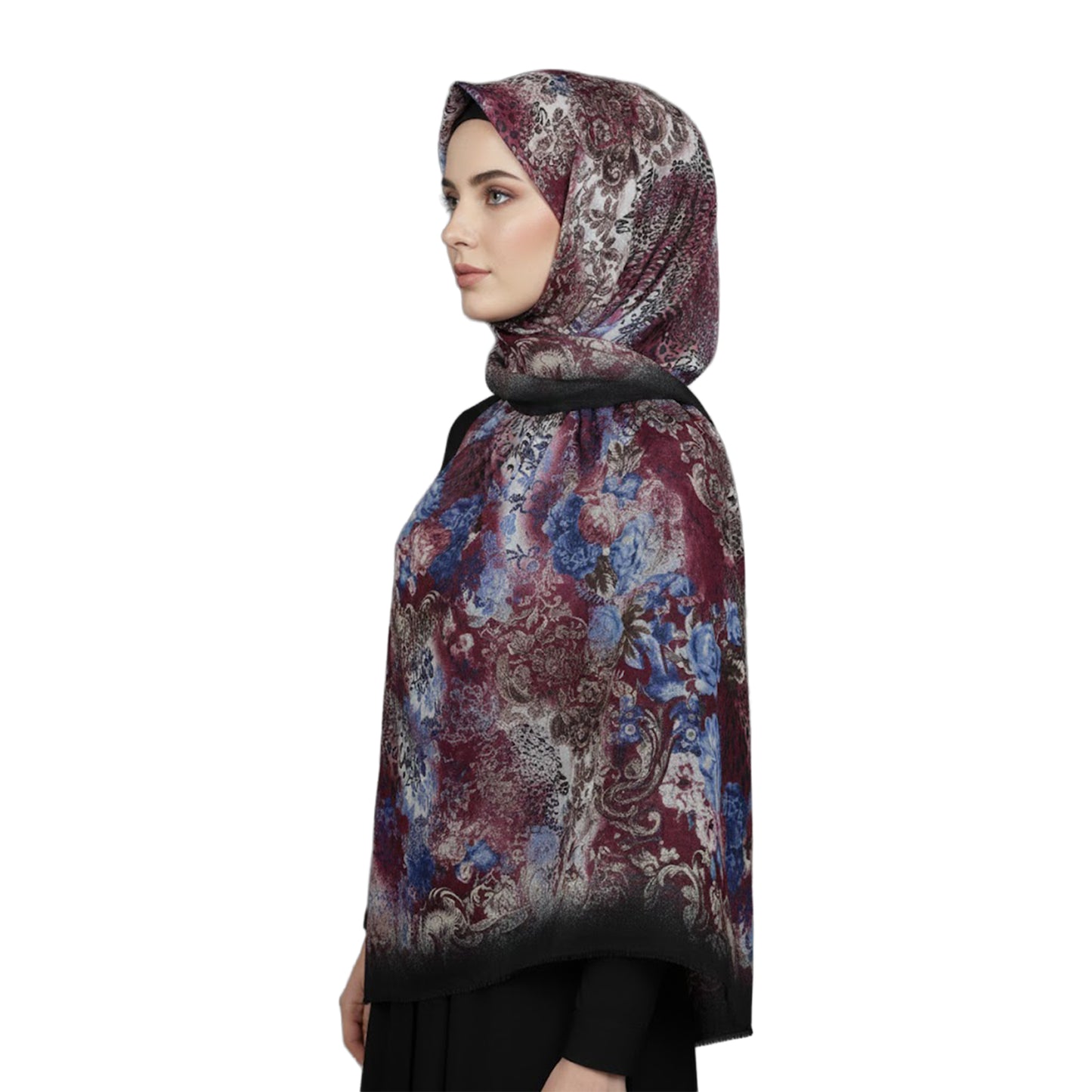 Premium Satin Hijab – Luxury Elegant Scarf | BİREL 9043-M-D1