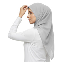 ZAWA 9145-D2 Floral Pattern Headscarf