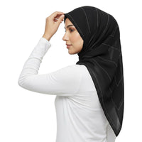 ZAWA 9145-D2 Floral Pattern Headscarf