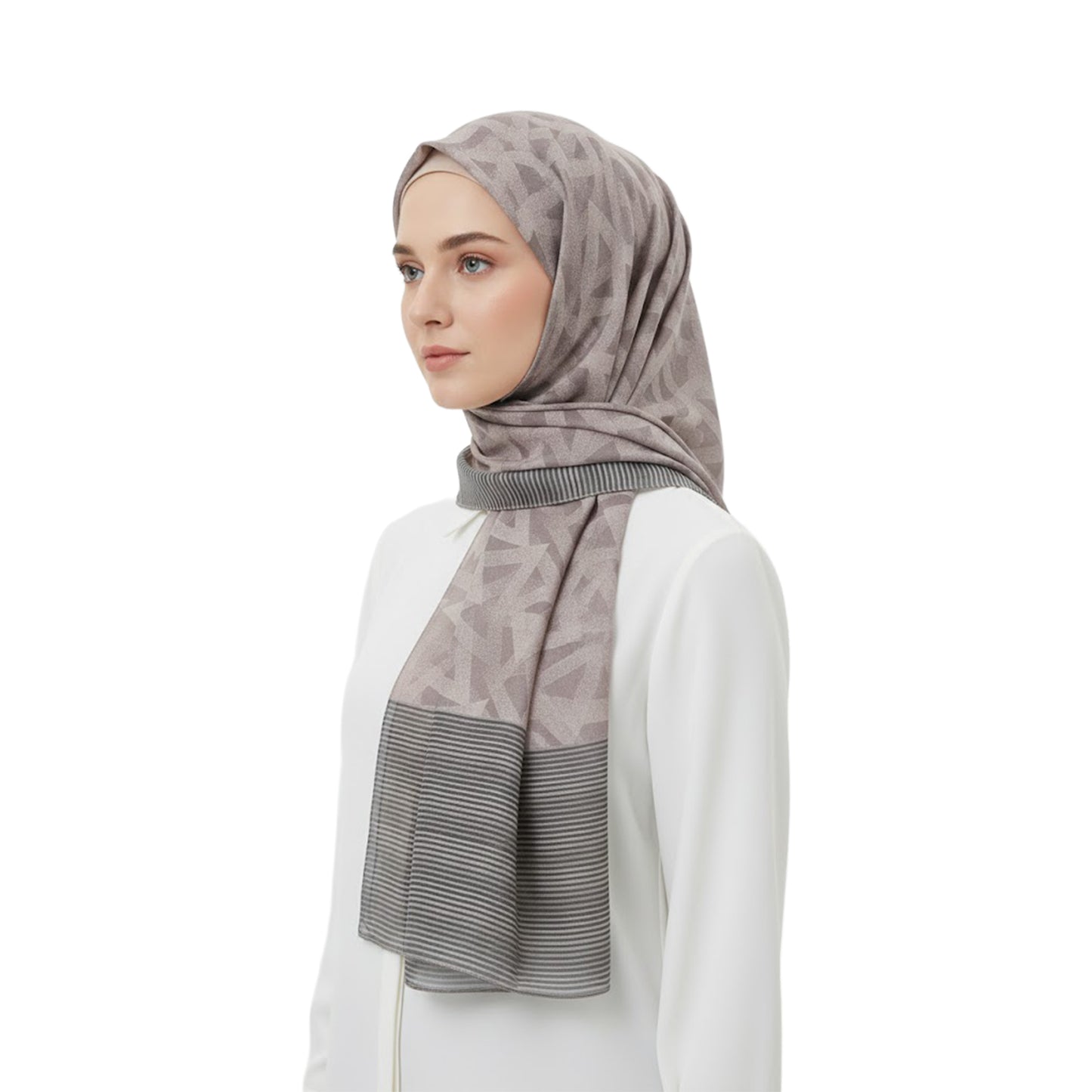 Premium Satin Hijab – Luxury Elegant Scarf |  9050-10-D2