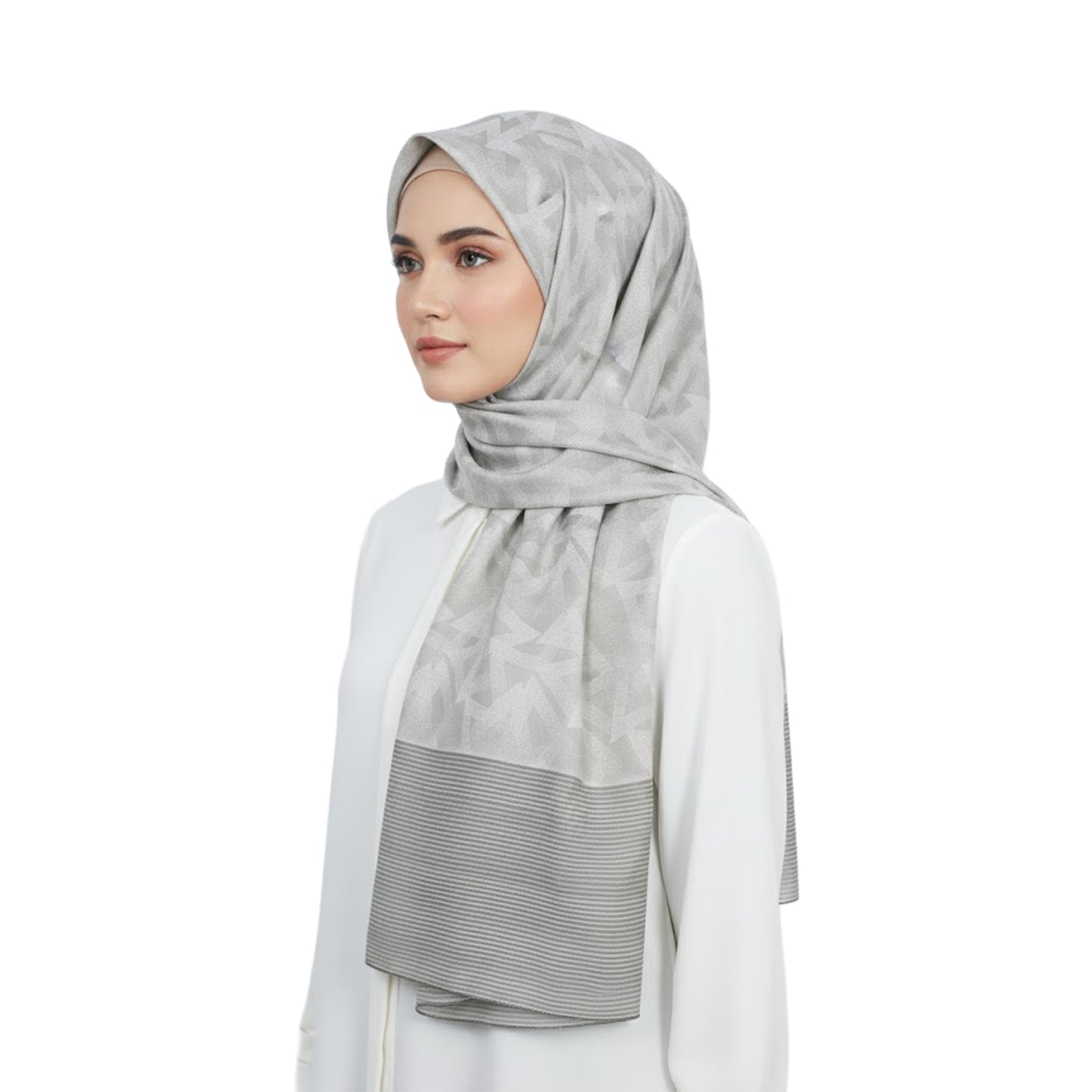 Premium Satin Hijab – Luxury Elegant Scarf |  9050-10-D2