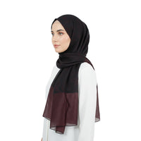 Premium Satin Hijab – Luxury Elegant Scarf |  9050-10-D2