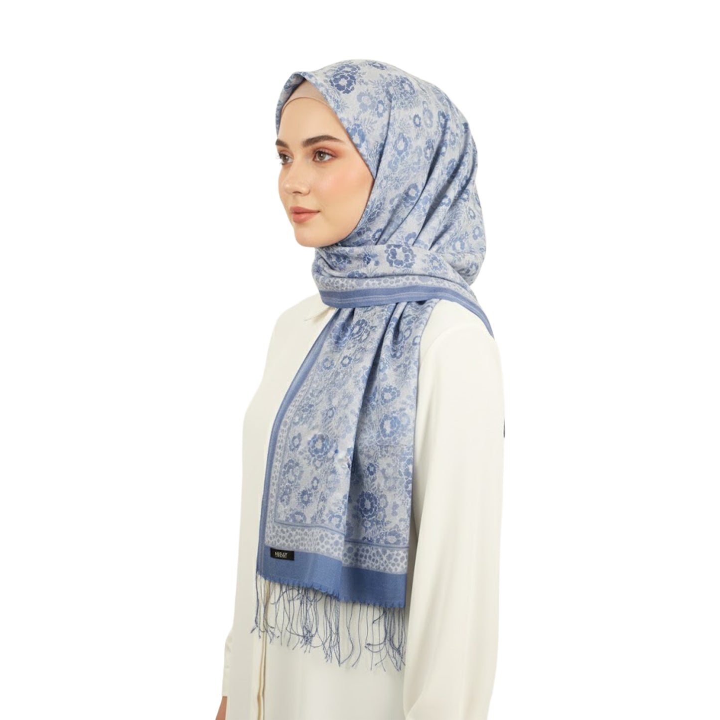 Premium Satin Hijab – Luxury Elegant Scarf | BİREL 9050-11