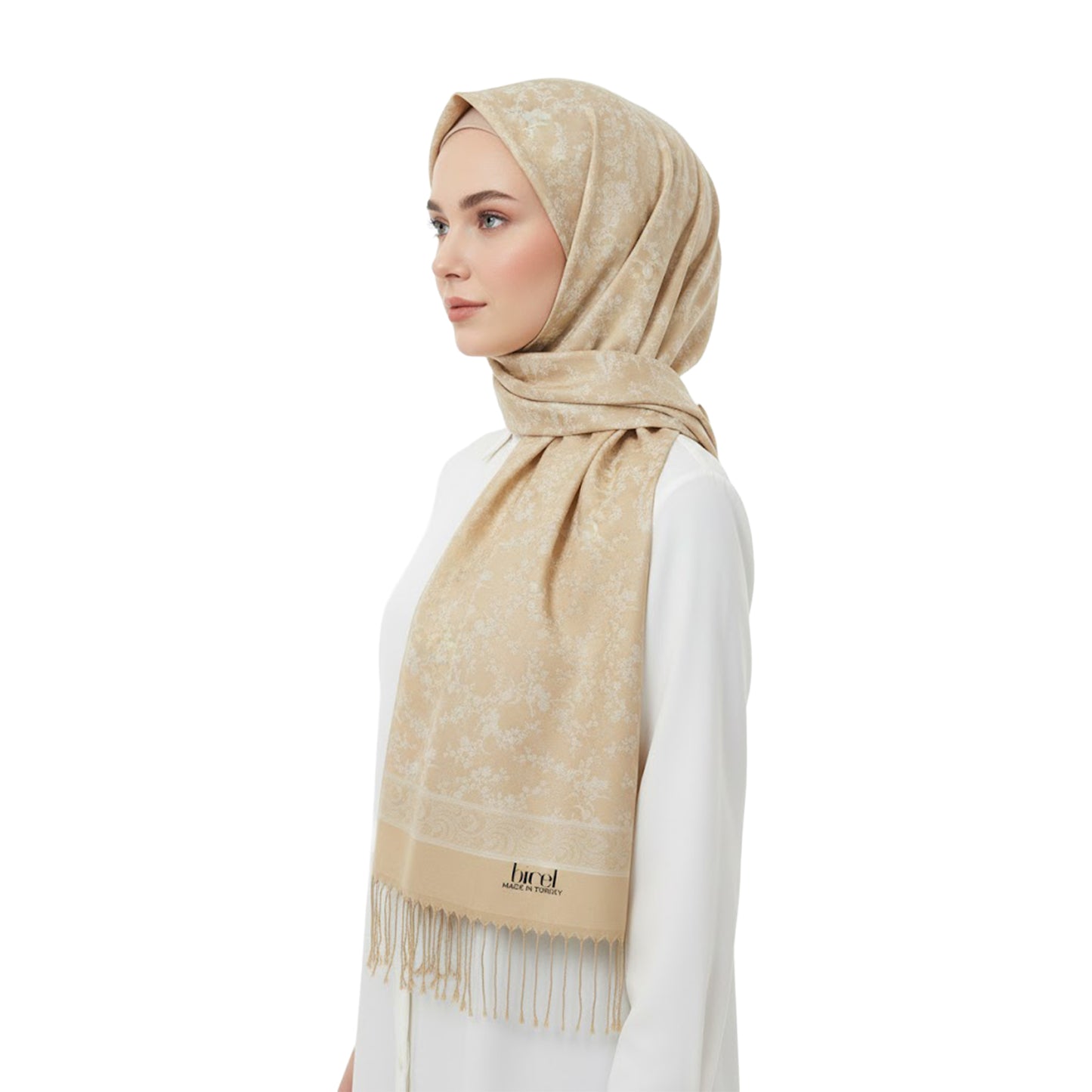 Premium Satin Hijab – Luxury Elegant Scarf | BİREL 9050-11