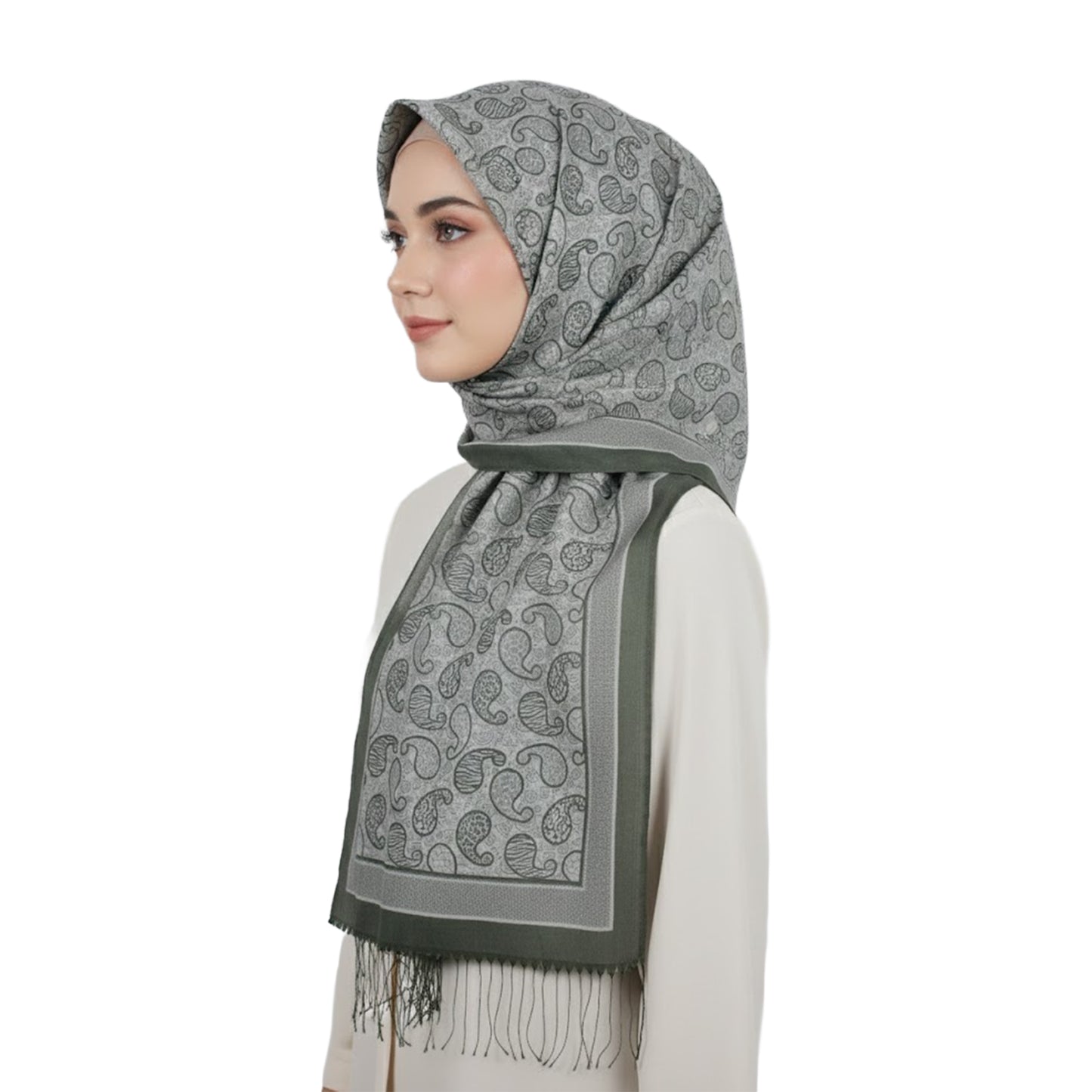Premium Satin Hijab – Luxury Elegant Scarf | BİREL 9050-11