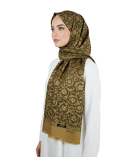 Premium Satin Hijab – Luxury Elegant Scarf |  9050-12-D5