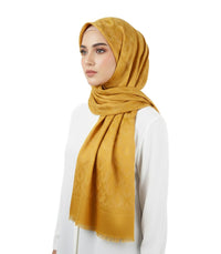 Premium Satin Hijab – Luxury Elegant Scarf |  9050-12-D5