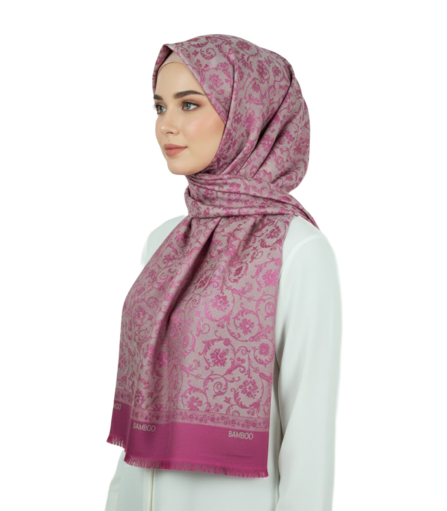 Premium Satin Hijab – Luxury Elegant Scarf |  9050-12-D5