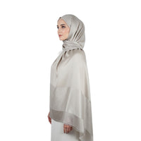 Premium Satin Hijab – Luxury Elegant Scarf |  9050-12-D3