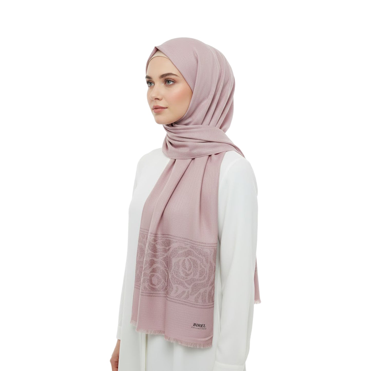 Premium Satin Hijab – Luxury Elegant Scarf |  9050-12-D3