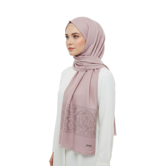 Premium Satin Hijab – Luxury Elegant Scarf |  9050-12-D3