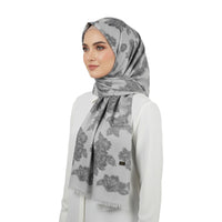 Premium Satin Hijab – Luxury Elegant Scarf |  9050-12-D4