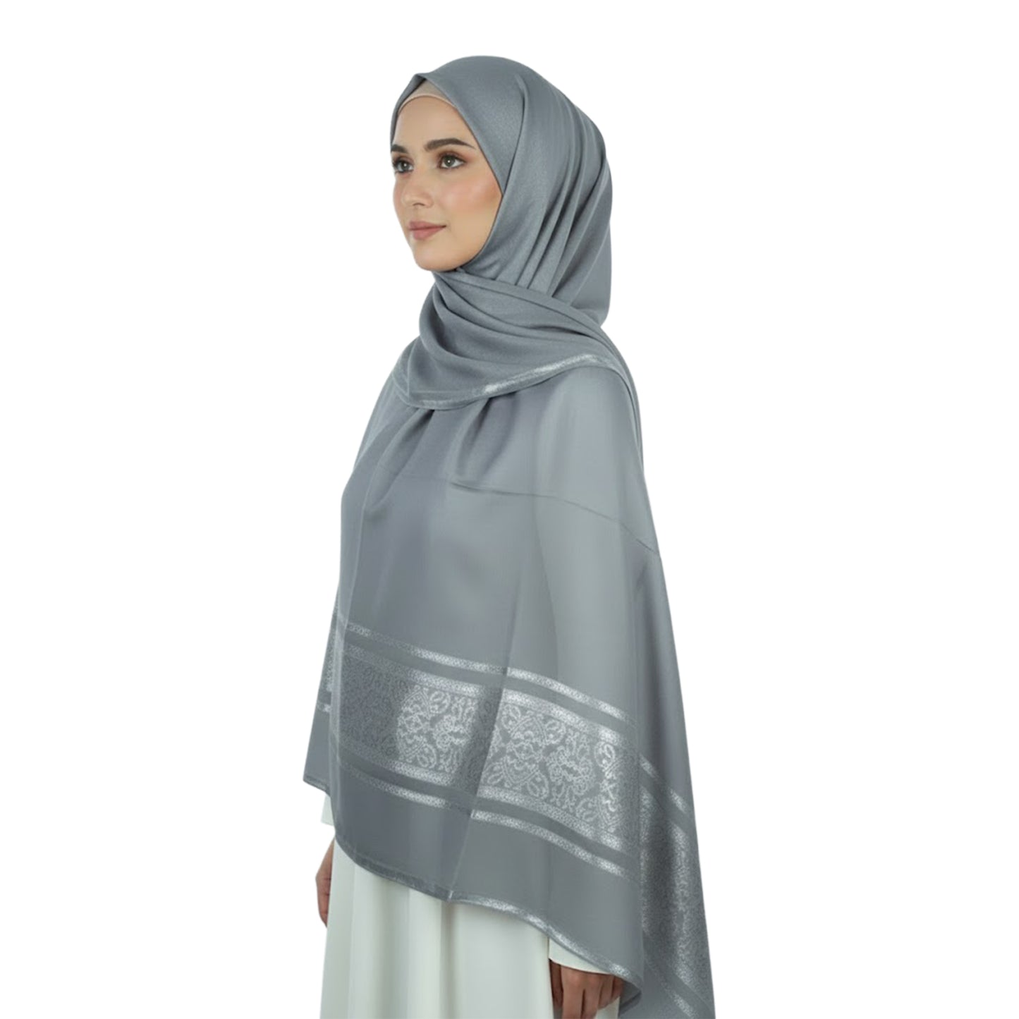 Premium Satin Hijab – Luxury Elegant Scarf | BİREL 9050-2-D1