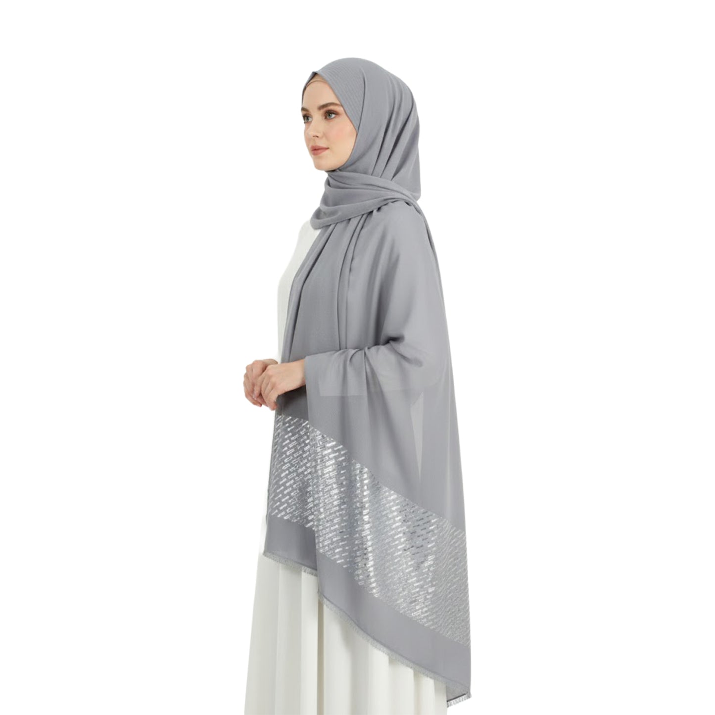 Premium Satin Hijab – Luxury Elegant Scarf | BİREL 9050-2-D2