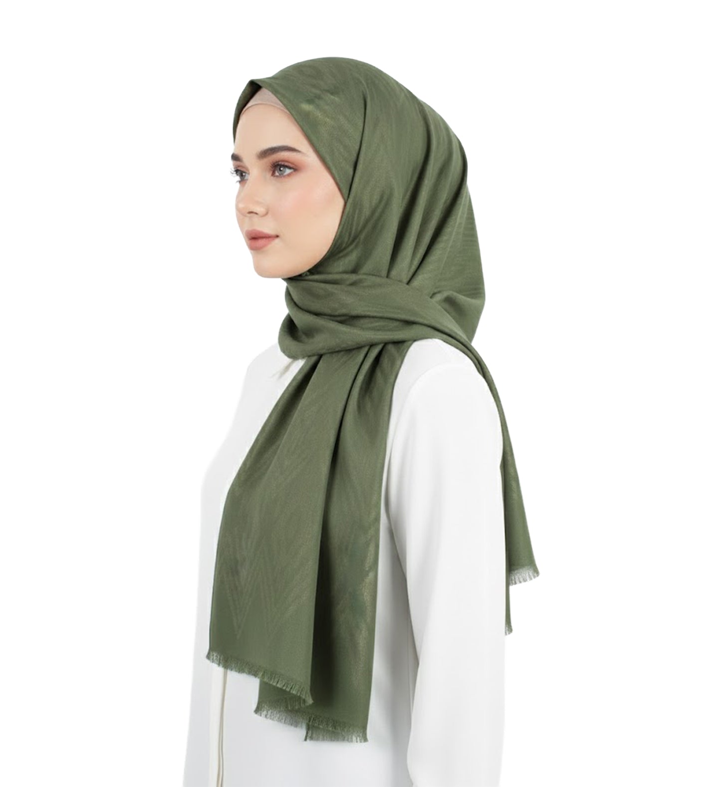 Premium Satin Hijab – Luxury Elegant Scarf | BİREL 9050-4