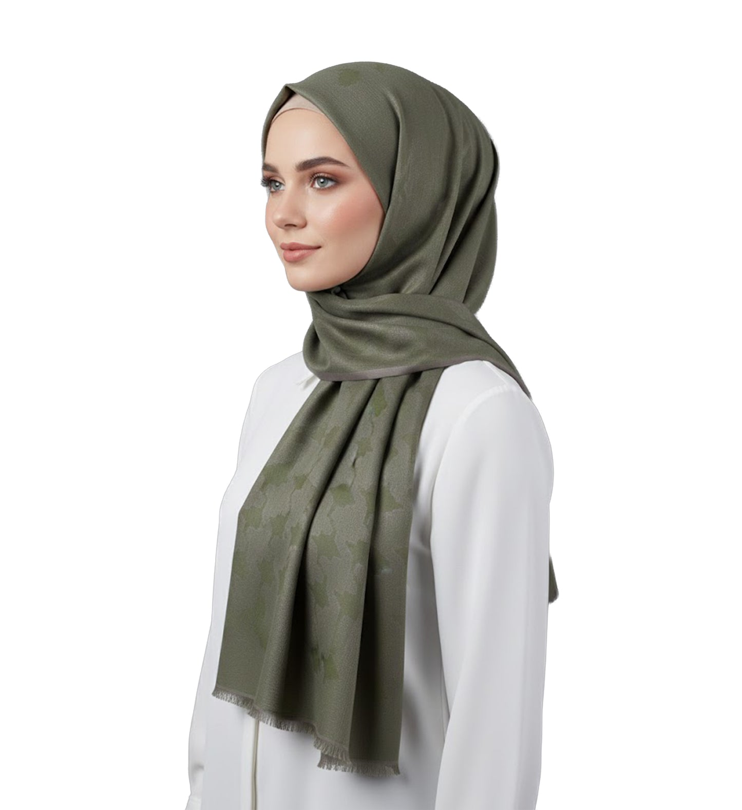 Premium Satin Hijab – Luxury Elegant Scarf | BİREL 9050-4