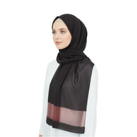 Premium Satin Hijab – Luxury Elegant Scarf |  9050-5-D1
