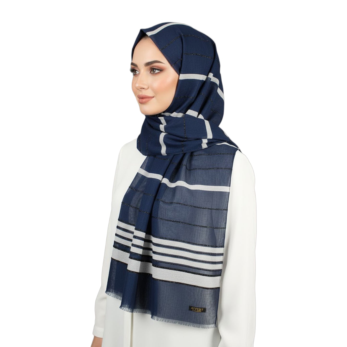 Premium Satin Hijab – Luxury Elegant Scarf |  9050-9-D1