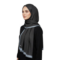 Premium Satin Hijab – Luxury Elegant Scarf |  9050-7-D1