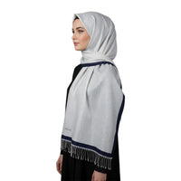 Premium Satin Hijab – Luxury Elegant Scarf |  9050-7-D1