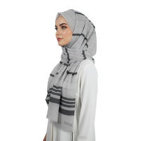 Premium Satin Hijab – Luxury Elegant Scarf |  9050-9-D1