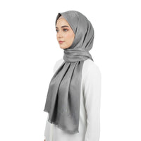 Premium Satin Hijab – Luxury Elegant Scarf | BİREL 9050-M