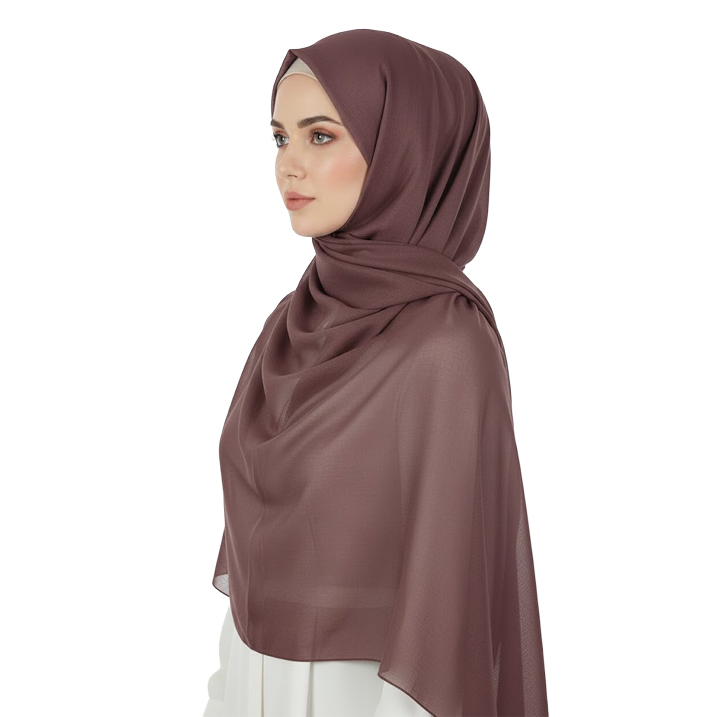 Premium Satin Hijab – Luxury Elegant Scarf | ED SCARF-9060-6