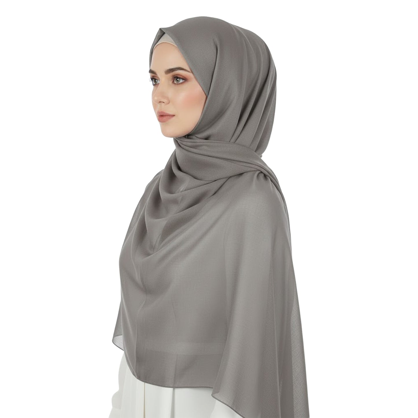 Premium Satin Hijab – Luxury Elegant Scarf | ED SCARF-9060-6