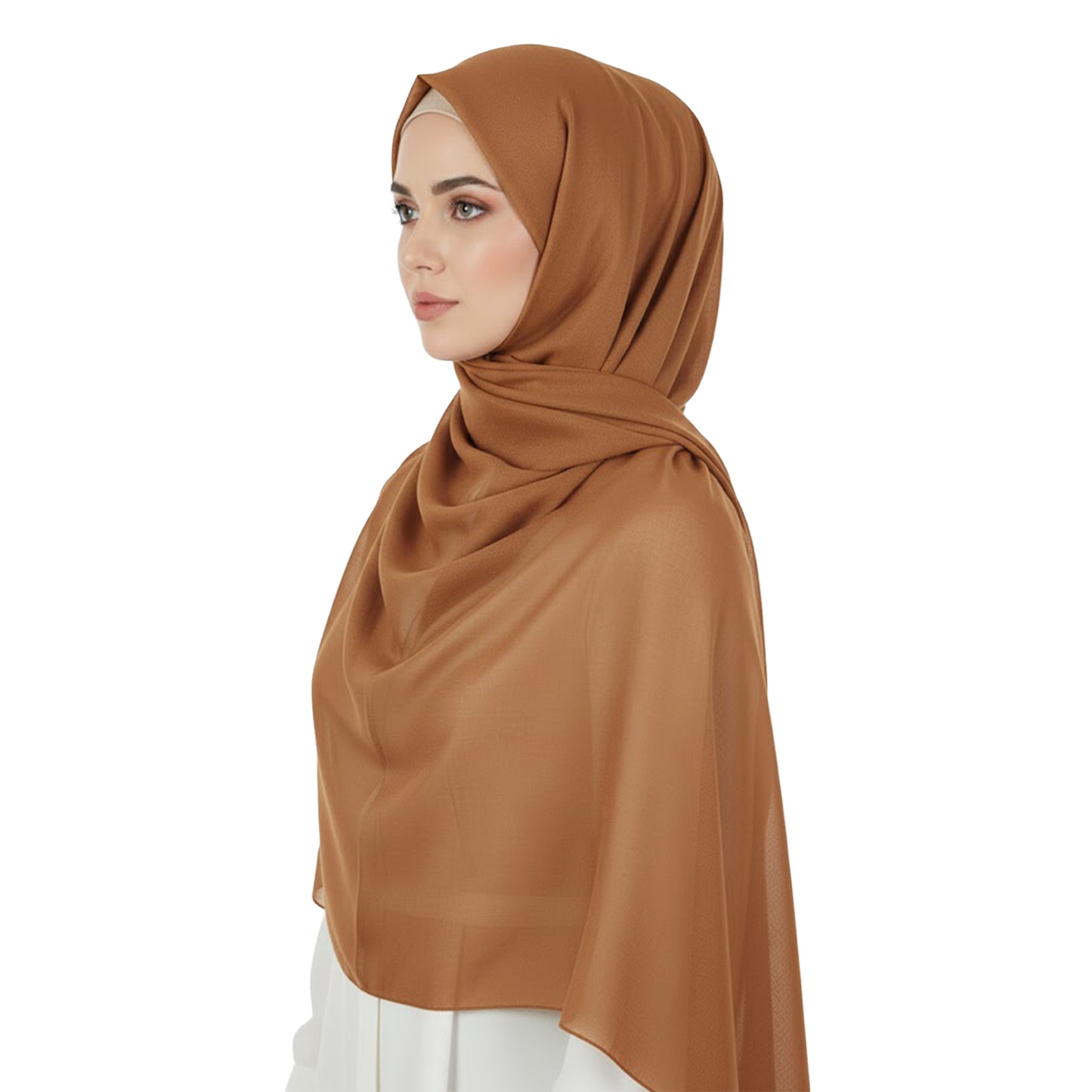 Premium Satin Hijab – Luxury Elegant Scarf | ED SCARF-9060-6