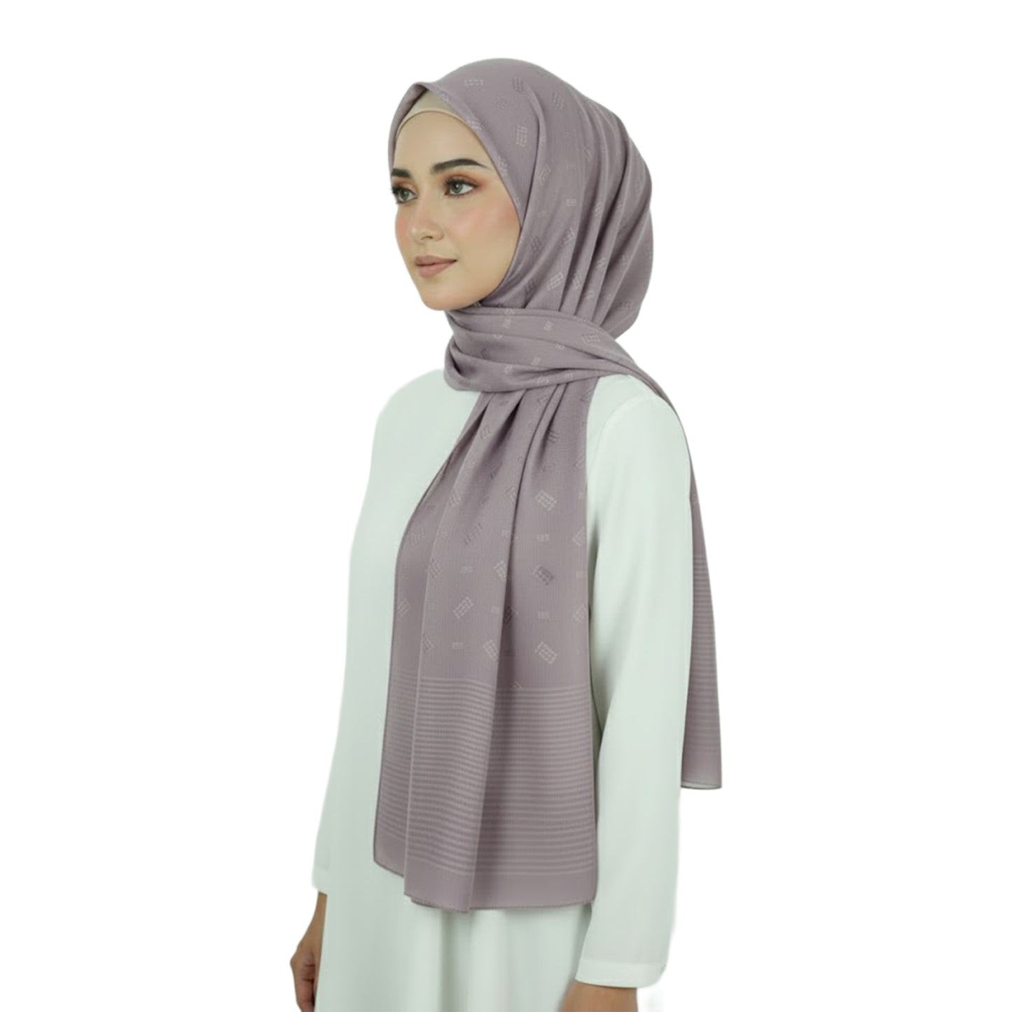 Premium Satin Hijab – Luxury Elegant Scarf | MADAME POLO 9060-2