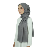 Premium Satin Hijab – Luxury Elegant Scarf | MADAME POLO 9060-2