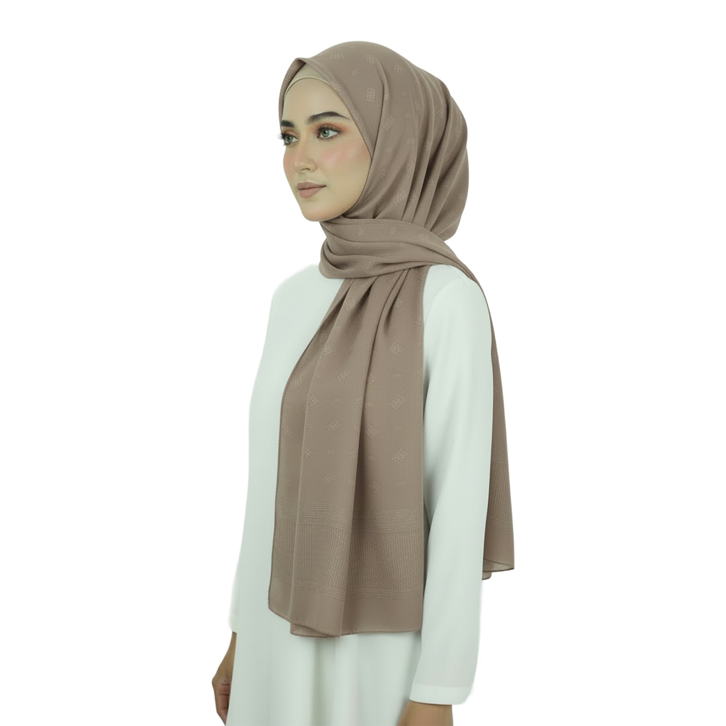 Premium Satin Hijab – Luxury Elegant Scarf | MADAME POLO 9060-2