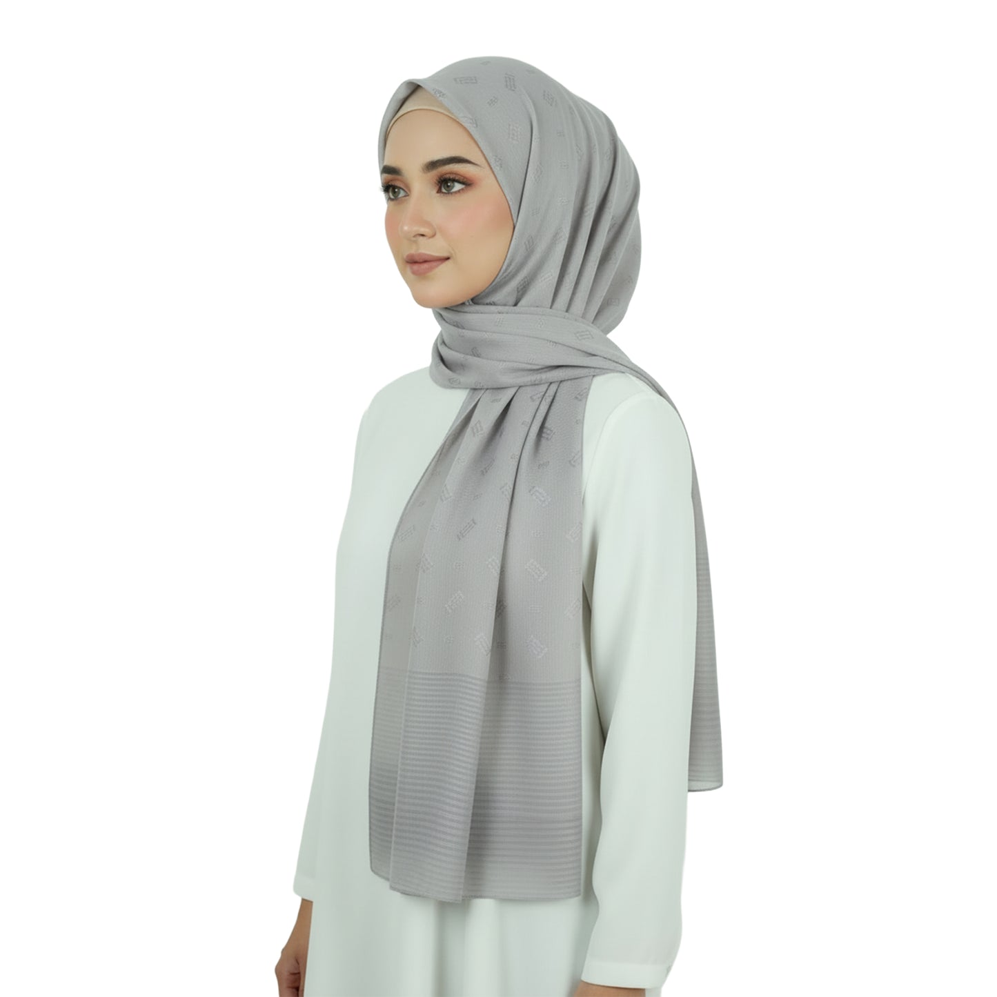 Premium Satin Hijab – Luxury Elegant Scarf | MADAME POLO 9060-2