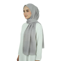 Premium Satin Hijab – Luxury Elegant Scarf | MADAME POLO 9060-2