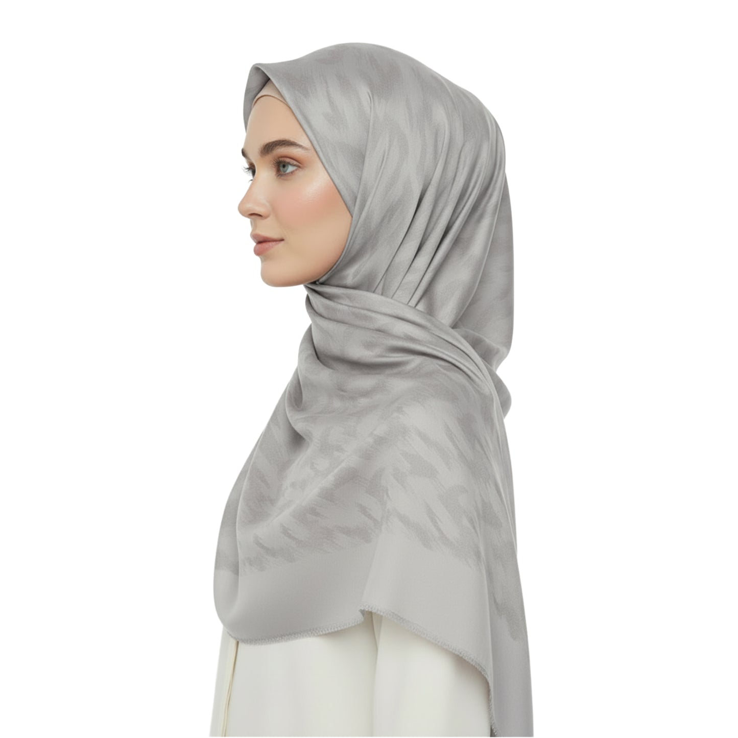 Premium Satin Hijab – Luxury Elegant Scarf | ED SCARF-9060-3