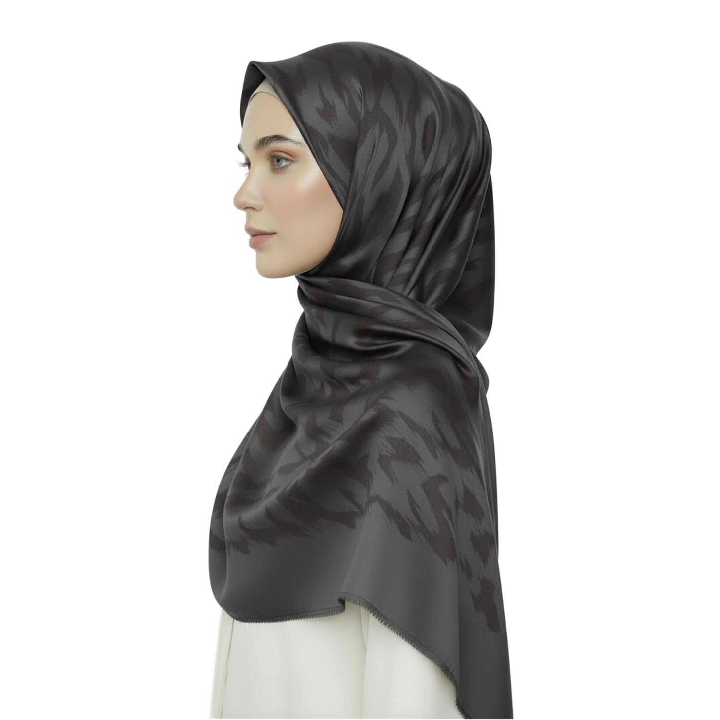 Premium Satin Hijab – Luxury Elegant Scarf | ED SCARF-9060-3