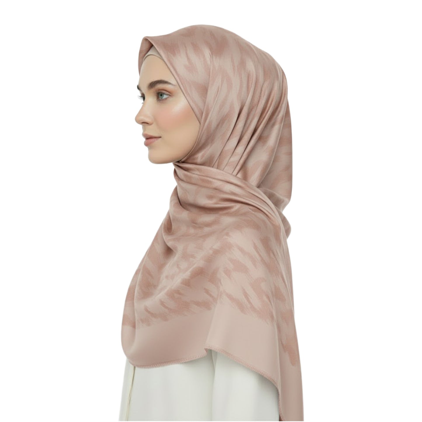 Premium Satin Hijab – Luxury Elegant Scarf | ED SCARF-9060-3