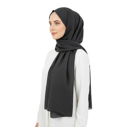 Premium Satin Hijab – Luxury Elegant Scarf | MADAME POLO 9060-6