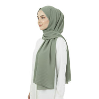 Premium Satin Hijab – Luxury Elegant Scarf | MADAME POLO 9060-6