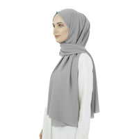 Premium Satin Hijab – Luxury Elegant Scarf | MADAME POLO 9060-6