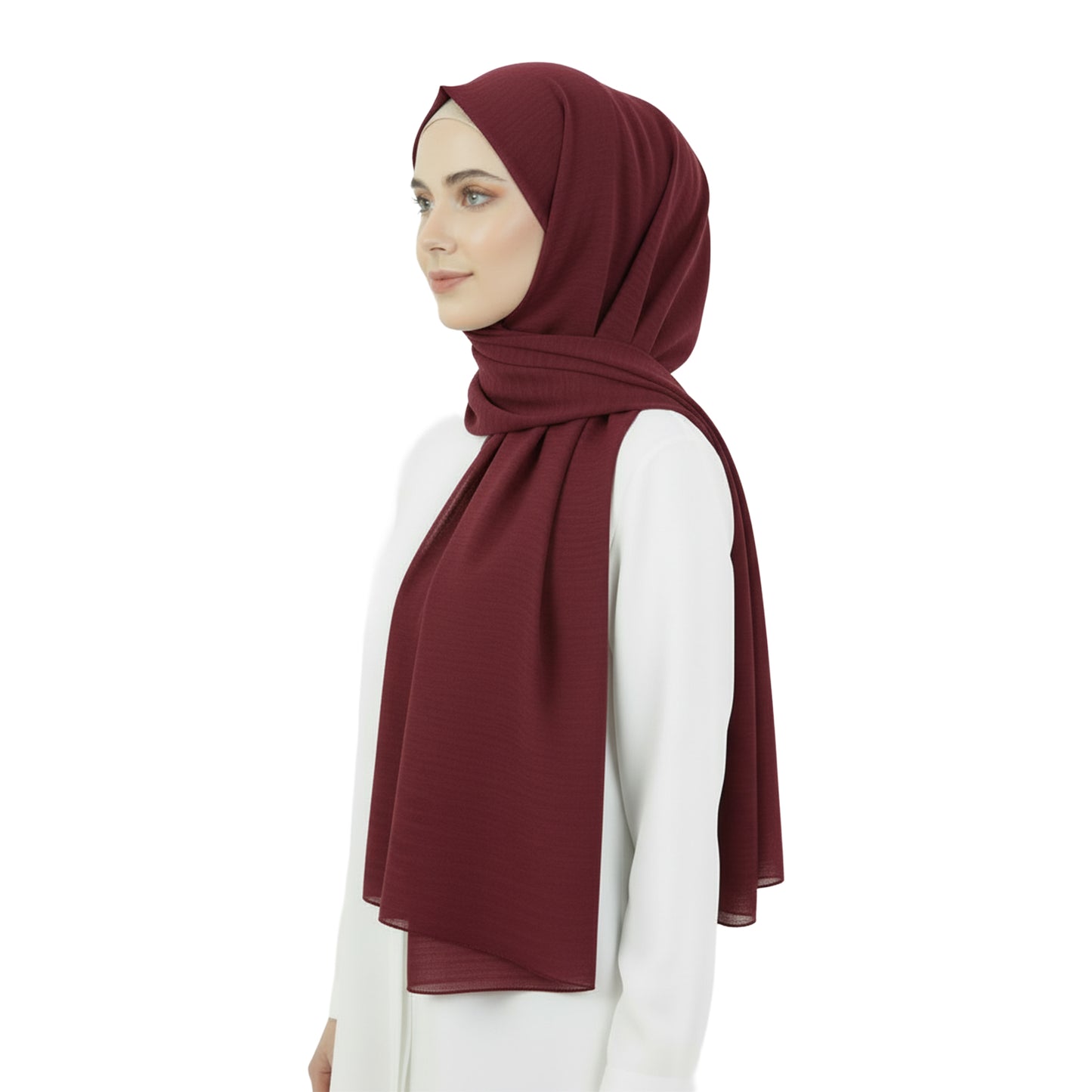 Premium Satin Hijab – Luxury Elegant Scarf | MADAME POLO 9060-6