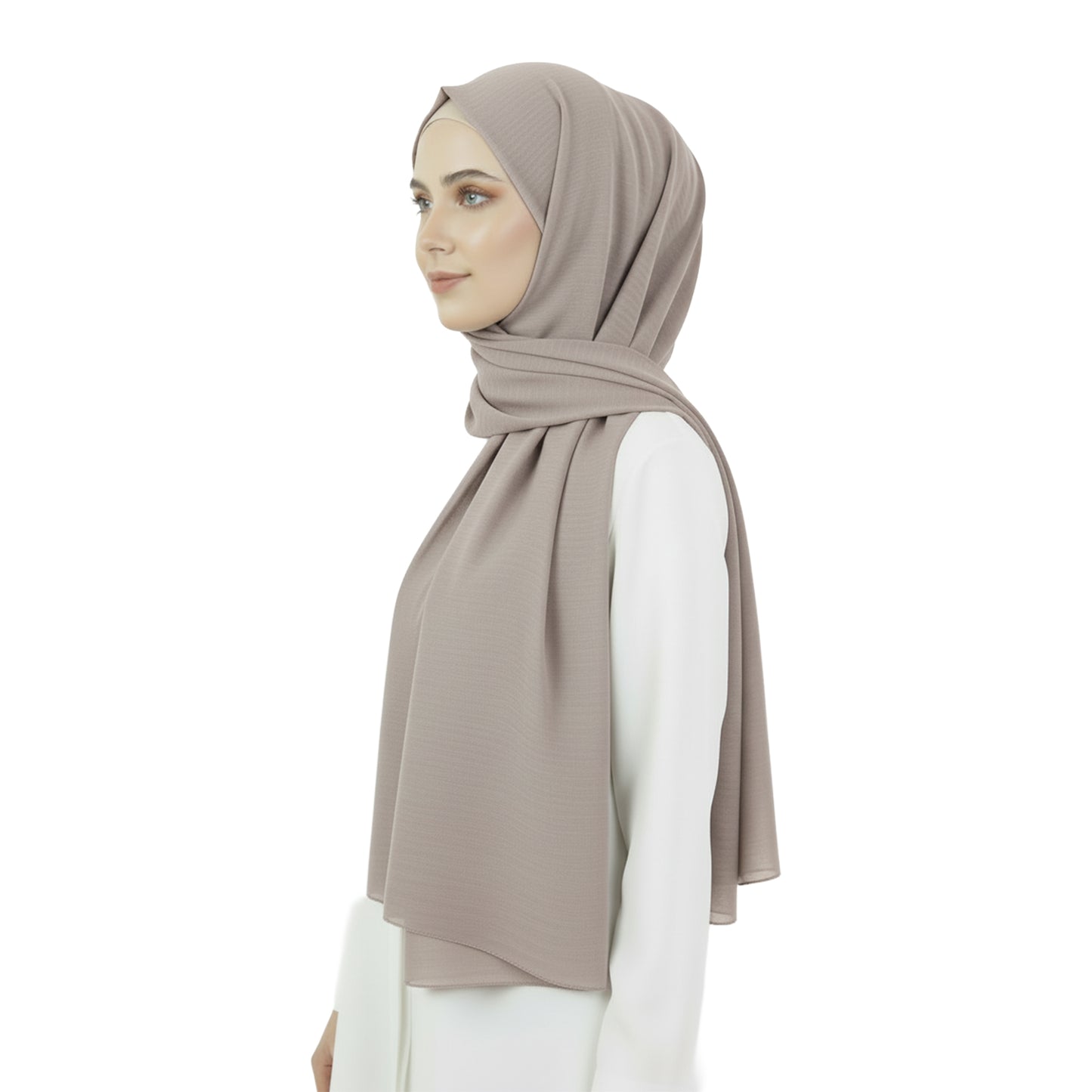 Premium Satin Hijab – Luxury Elegant Scarf | MADAME POLO 9060-6