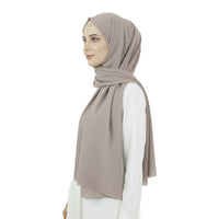 Premium Satin Hijab – Luxury Elegant Scarf | MADAME POLO 9060-6
